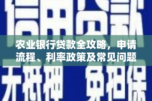 左云农业银行贷款全攻略，申请流程、利率政策及常见问题解析