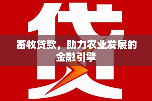 左云畜牧贷款，助力农业发展的金融引擎