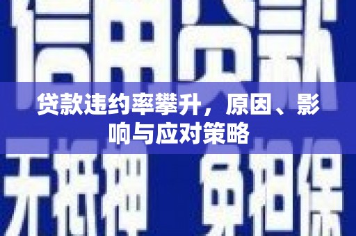 左云贷款违约率攀升，原因、影响与应对策略