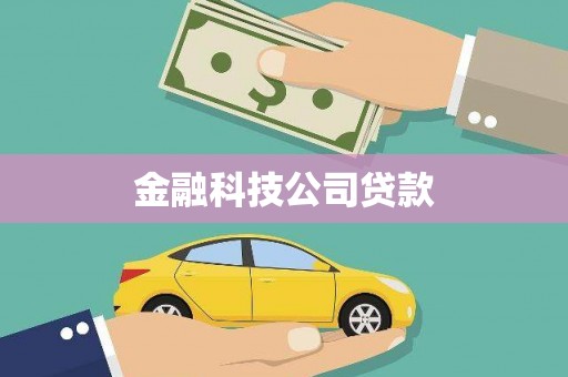 左云金融科技公司贷款