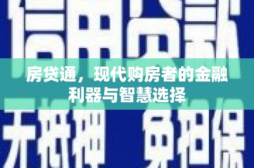 左云房贷通，现代购房者的金融利器与智慧选择