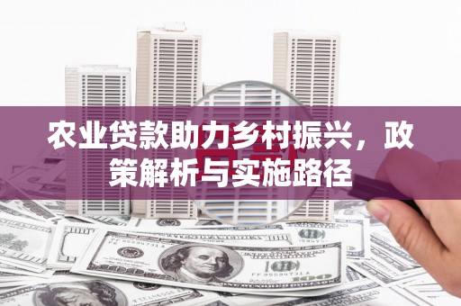 左云农业贷款助力乡村振兴，政策解析与实施路径