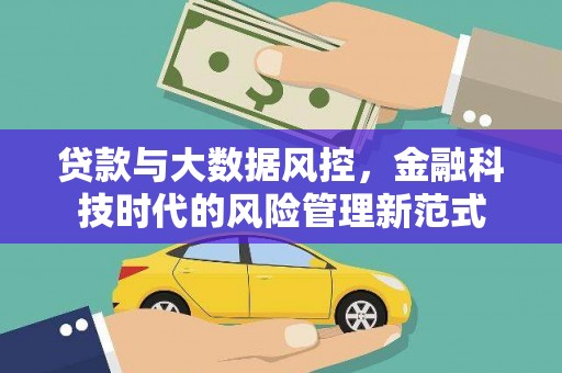左云贷款与大数据风控，金融科技时代的风险管理新范式