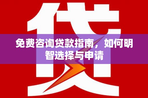 左云免费咨询贷款指南，如何明智选择与申请