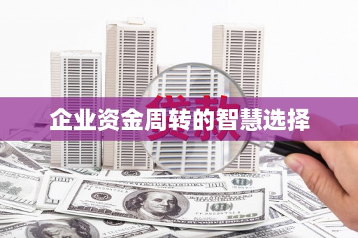 左云企业资金周转的智慧选择