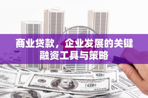 左云商业贷款，企业发展的关键融资工具与策略