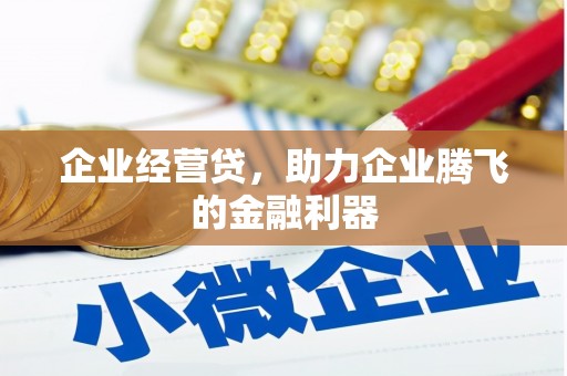 左云企业经营贷，助力企业腾飞的金融利器