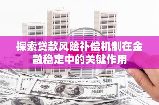 左云探索贷款风险补偿机制在金融稳定中的关键作用