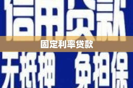 左云固定利率贷款