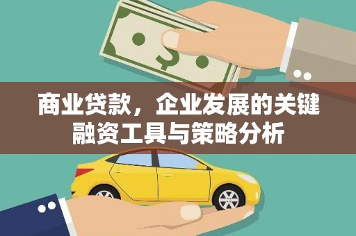 左云商业贷款，企业发展的关键融资工具与策略分析