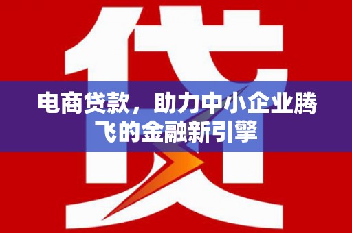 左云电商贷款，助力中小企业腾飞的金融新引擎