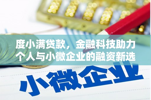 左云度小满贷款，金融科技助力个人与小微企业的融资新选择