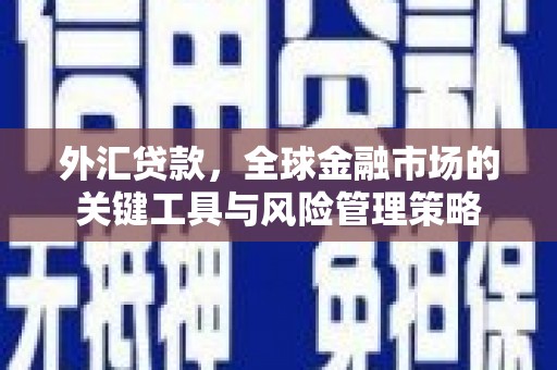 左云外汇贷款，全球金融市场的关键工具与风险管理策略