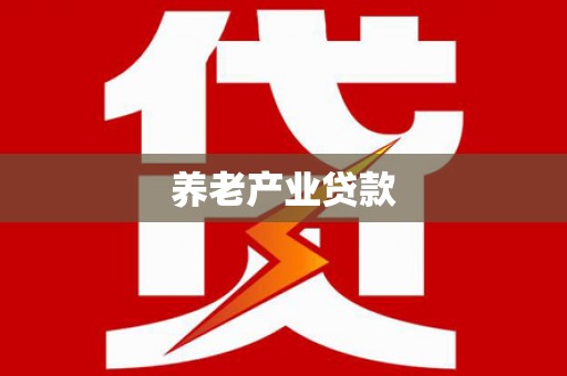 左云养老产业贷款