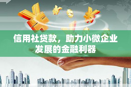 左云信用社贷款，助力小微企业发展的金融利器