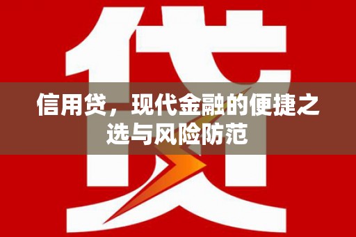 左云信用贷，现代金融的便捷之选与风险防范