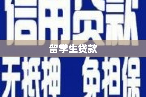 左云留学生贷款
