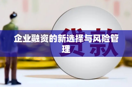 左云企业融资的新选择与风险管理