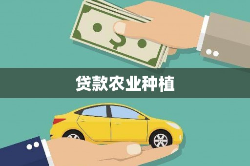 左云贷款农业种植