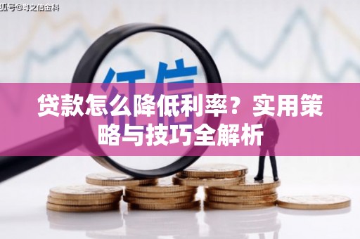 左云贷款怎么降低利率？实用策略与技巧全解析